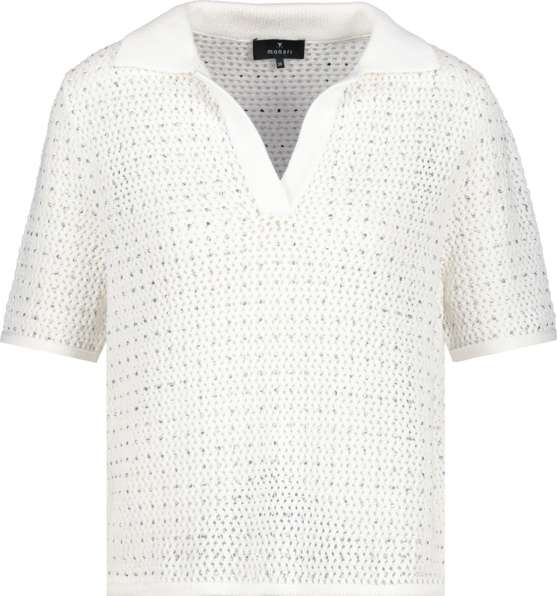 Ajour-Poloshirt