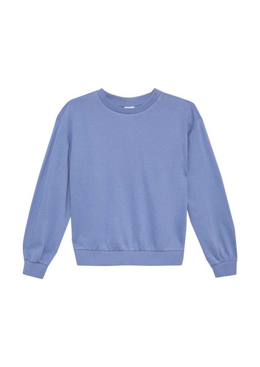 Sweatshirt mit Rückenprint blau