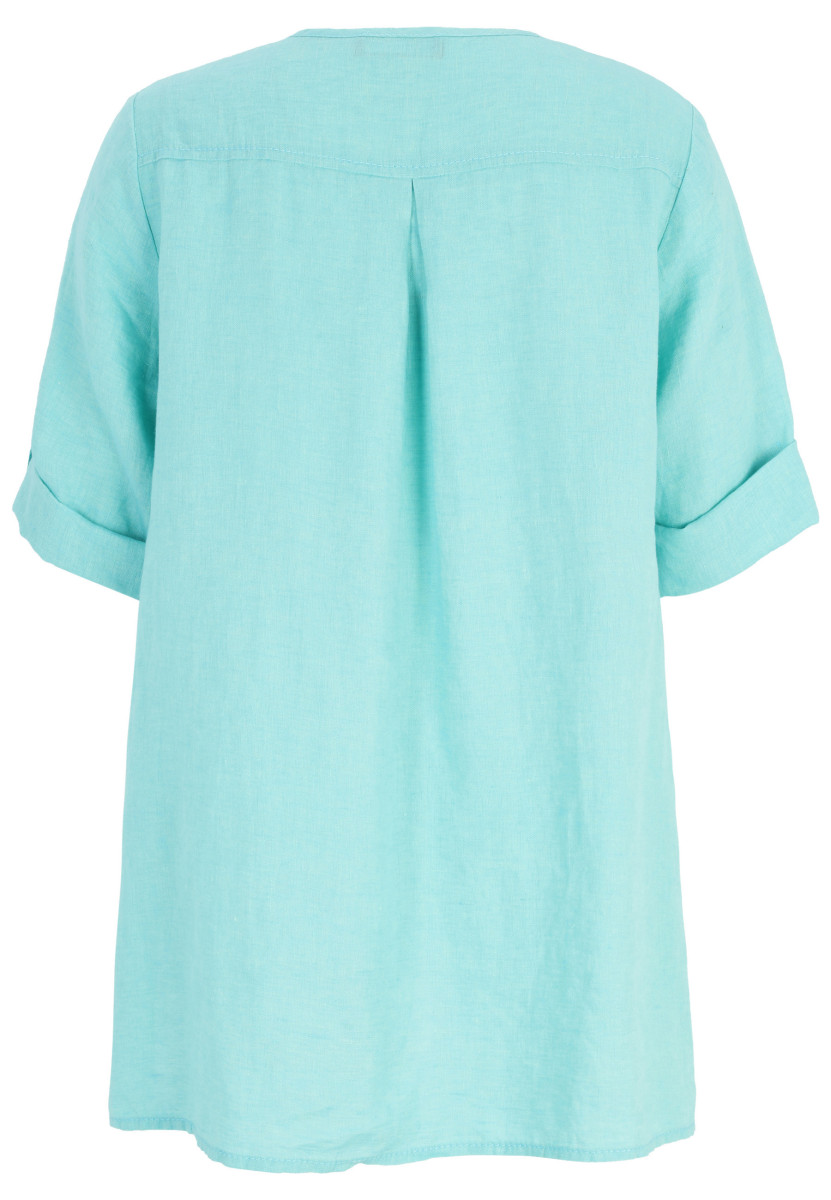 Leinen-Bluse