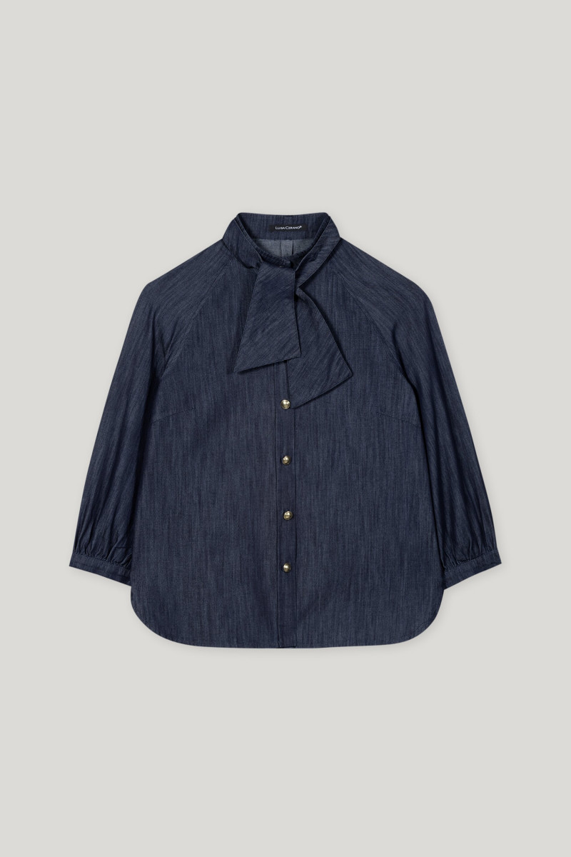 Bluse mit ¾-Ärmel