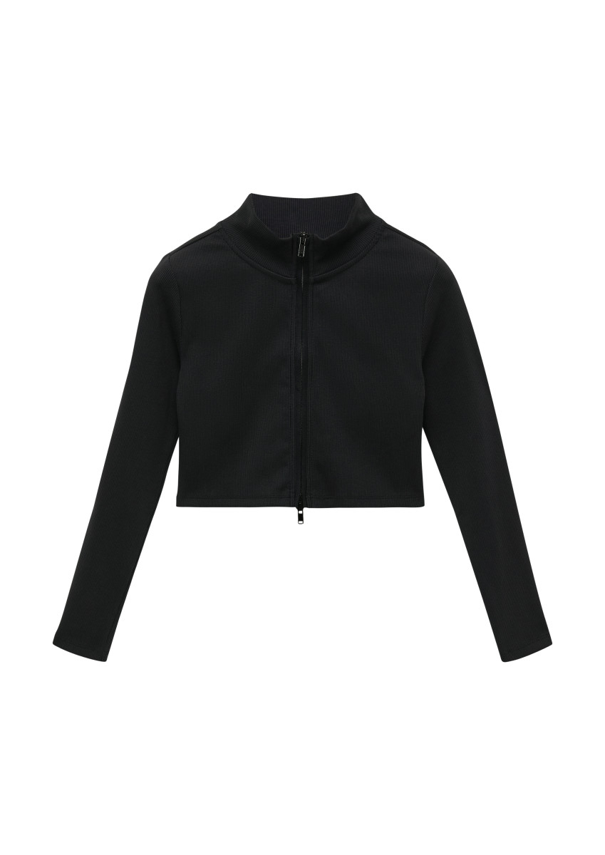 Kurze Sweatjacke