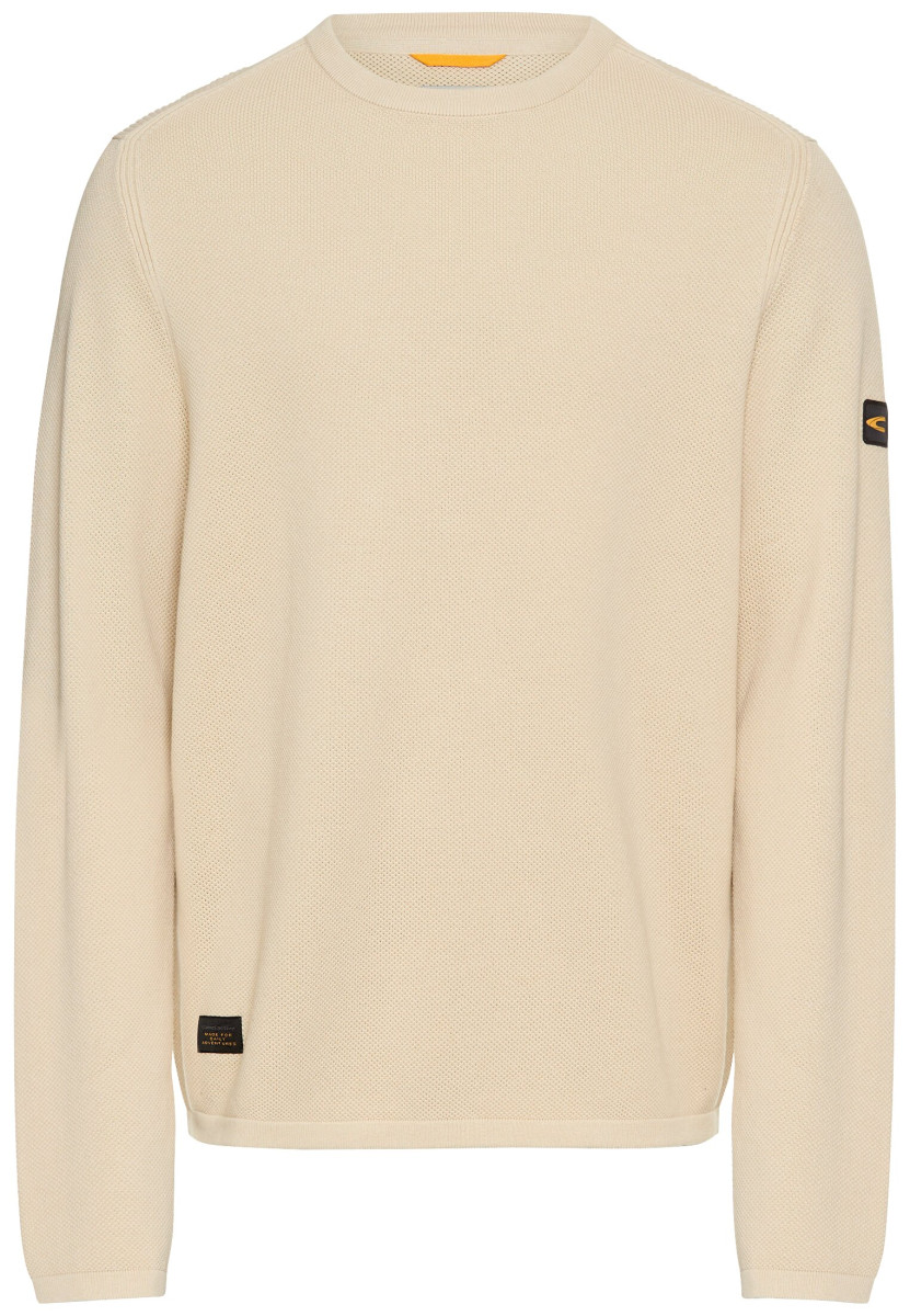 Baumwollpullover beige