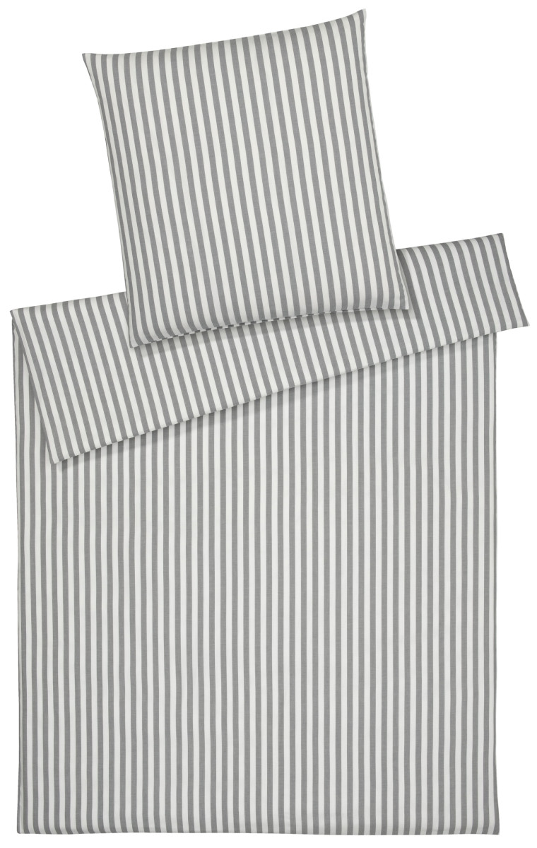 Bettwäsche "Huxley" grau