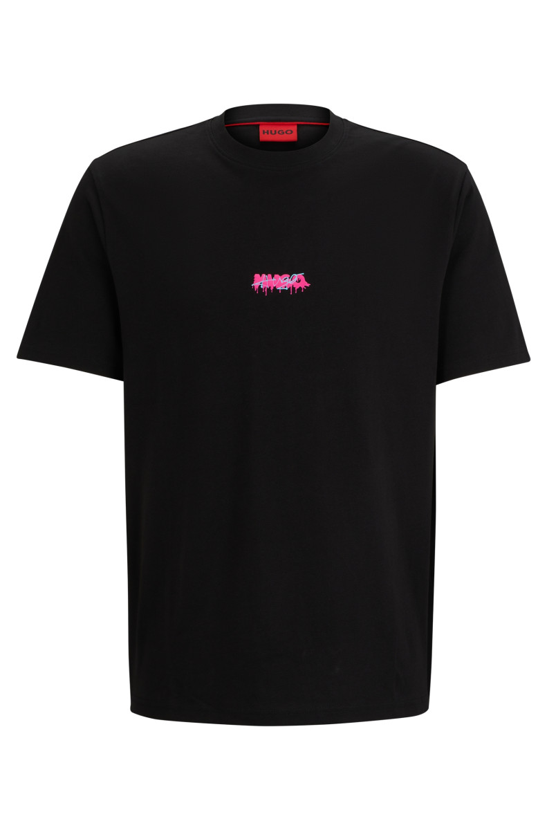 T-Shirt "Dindion" schwarz