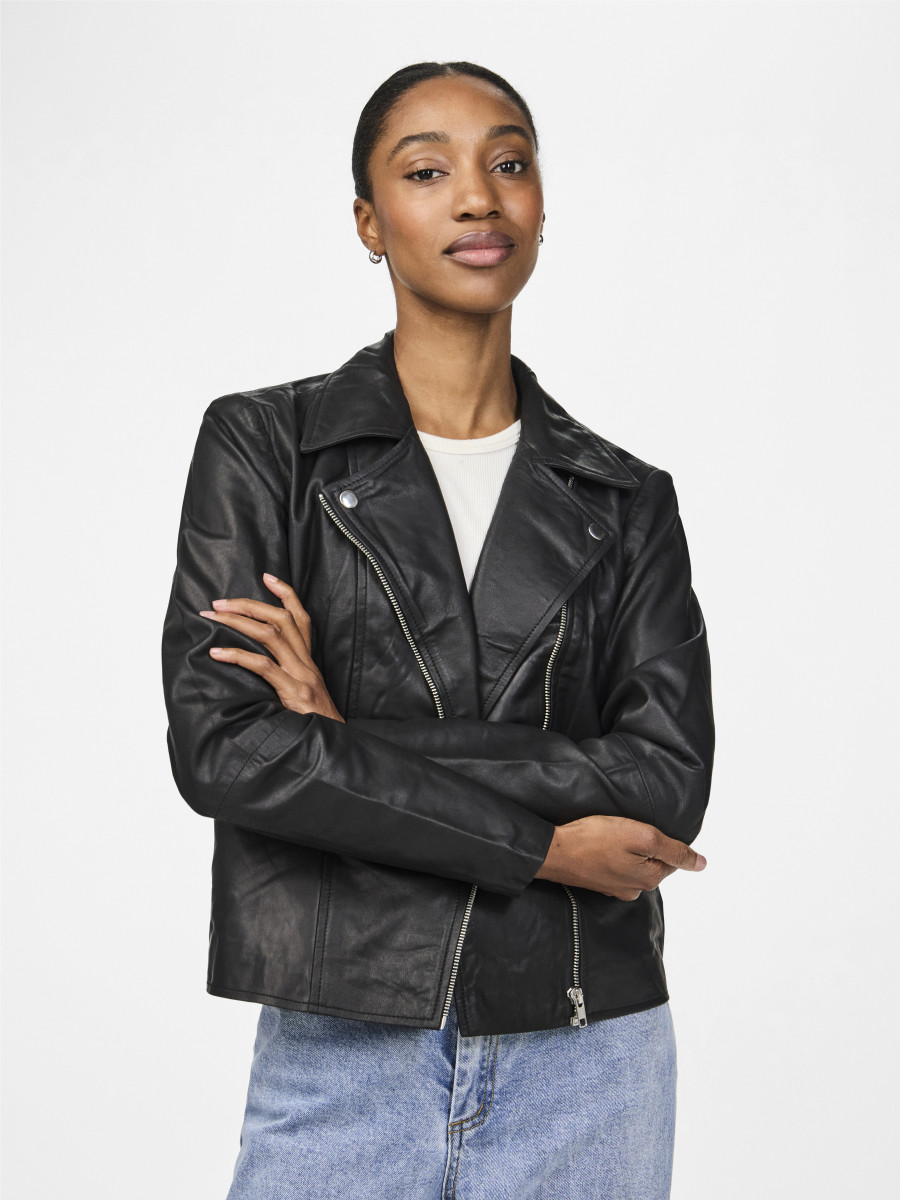 Lederjacke