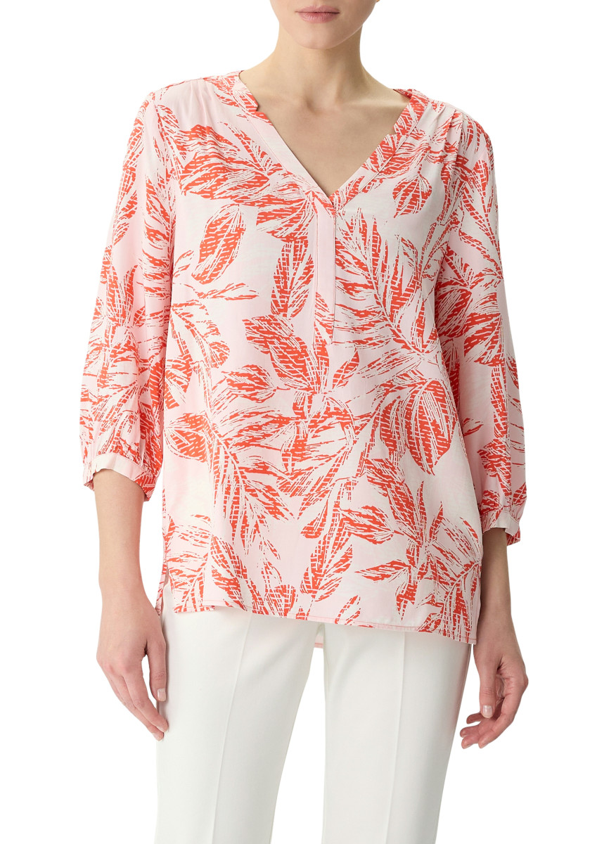 Bluse mit Faltendetails
