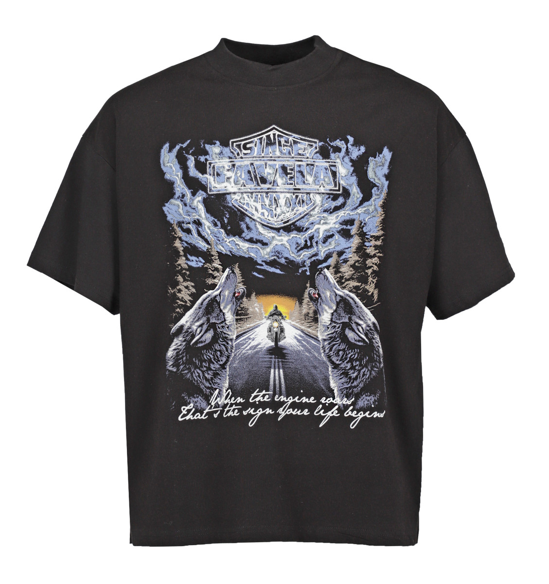 T-Shirt "Highway Black"