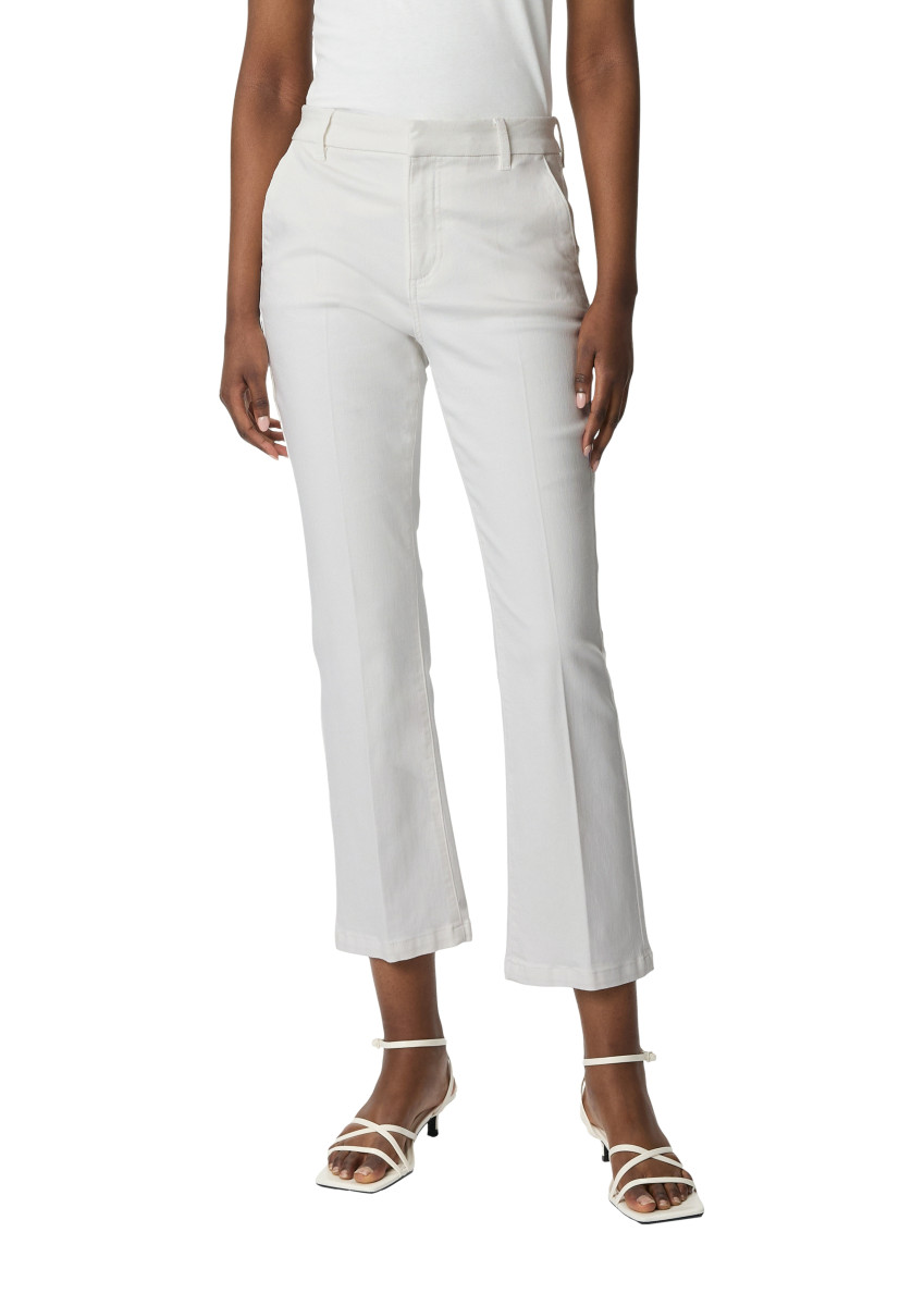 Crop-Jeans mit Flared Leg