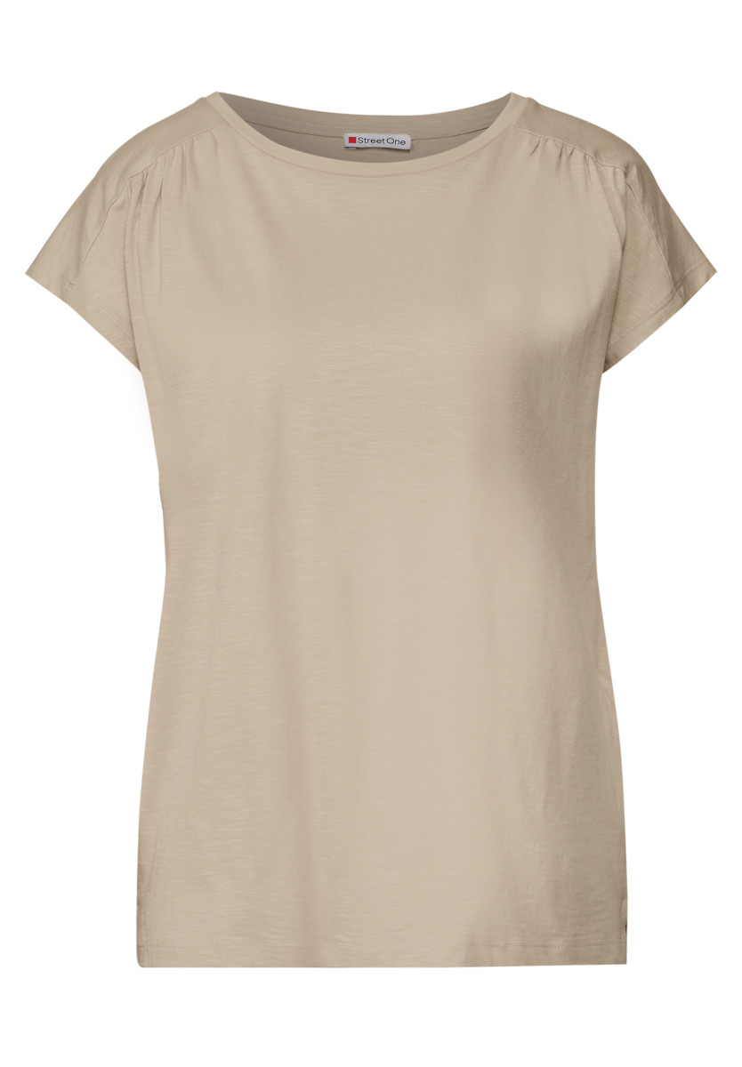Shirt mit Raffung