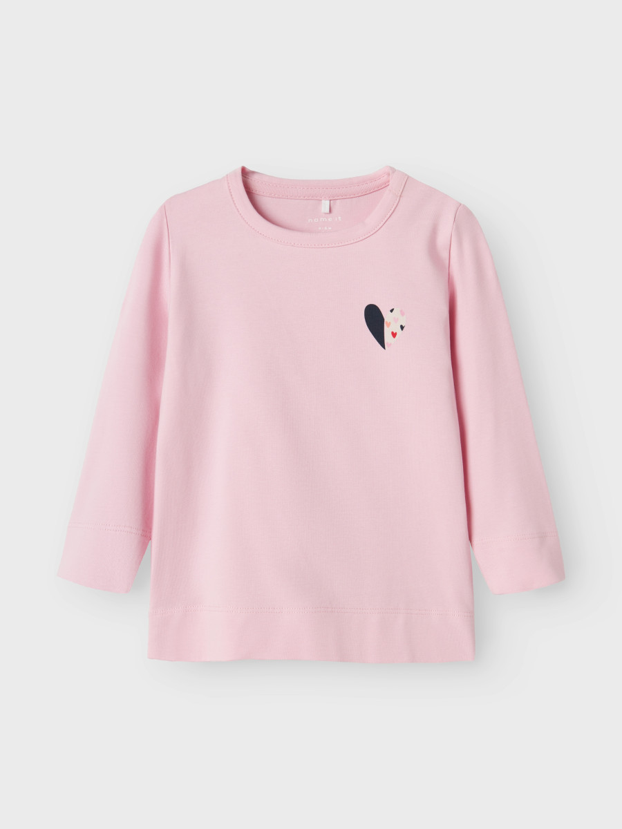 Langarmshirt rosa