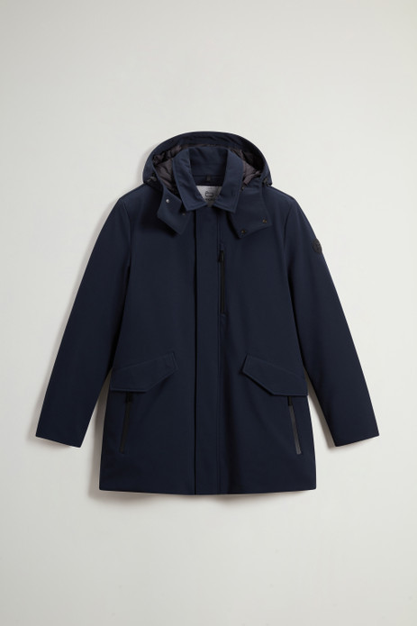 Mantel aus Tech Softshell