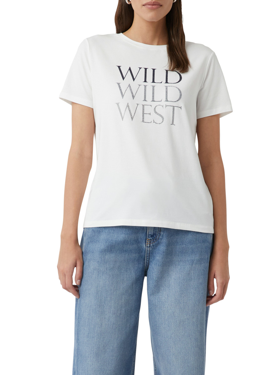 T-Shirt mit Frontprint