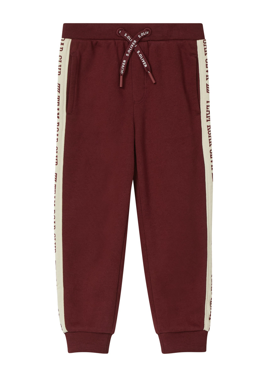 Sweatpants mit bedrucktem Seitenstreifen