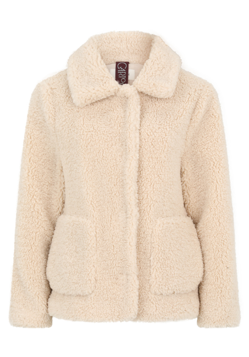 Plüschjacke