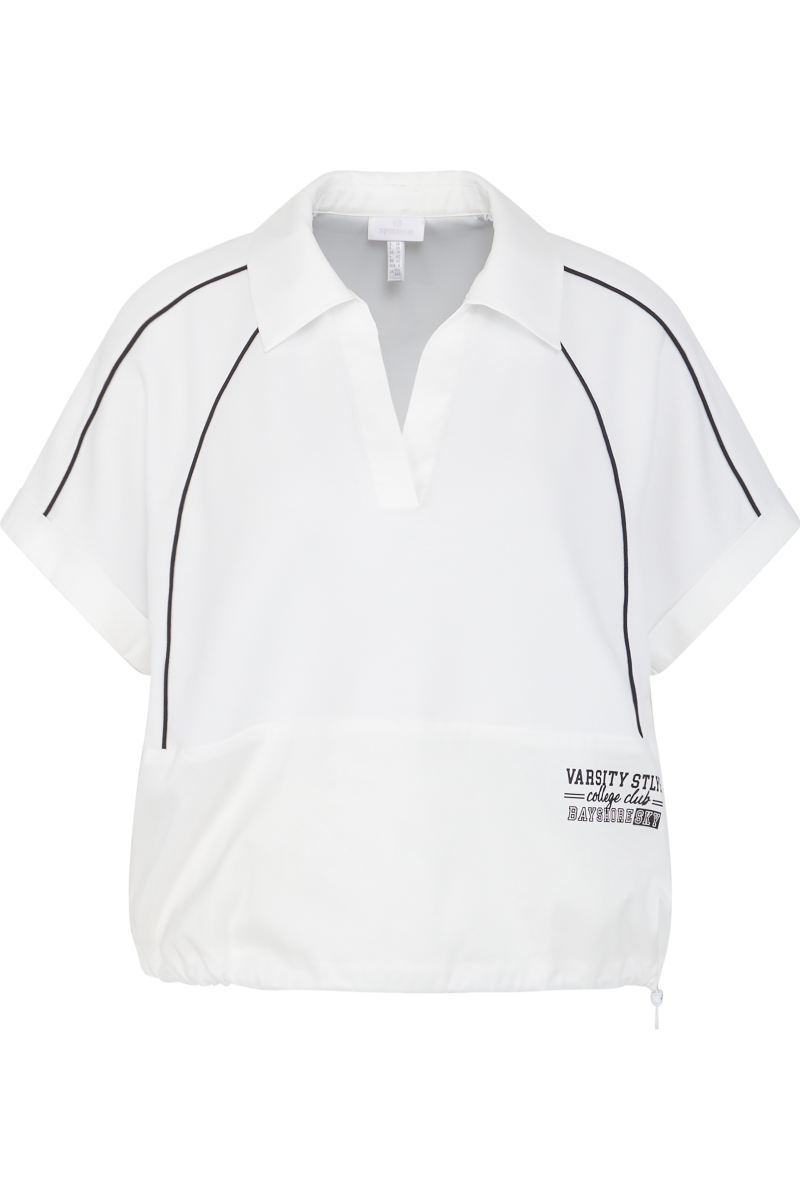 Sweater mit Polokragen