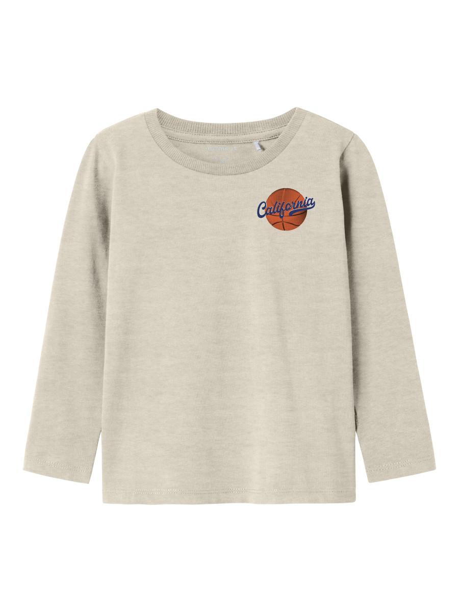 Langarmshirt beige