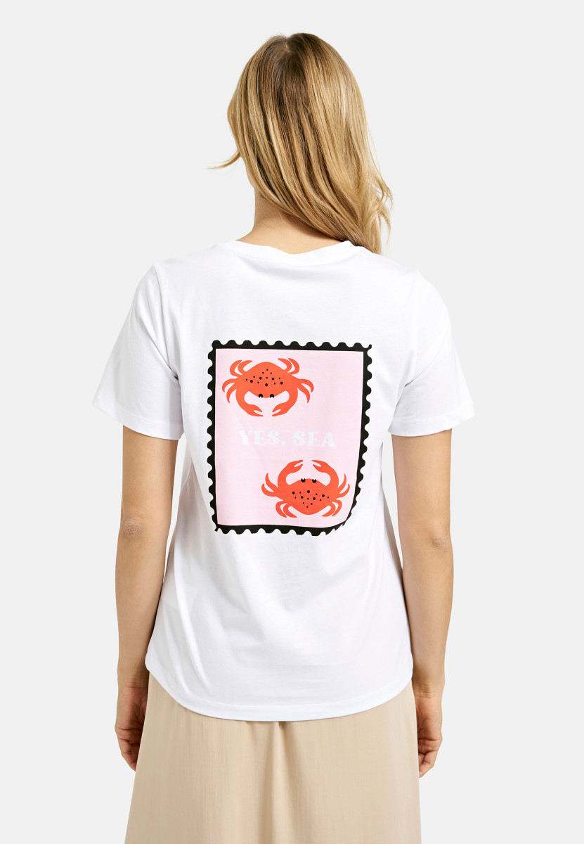 T-Shirt mit Frontprint