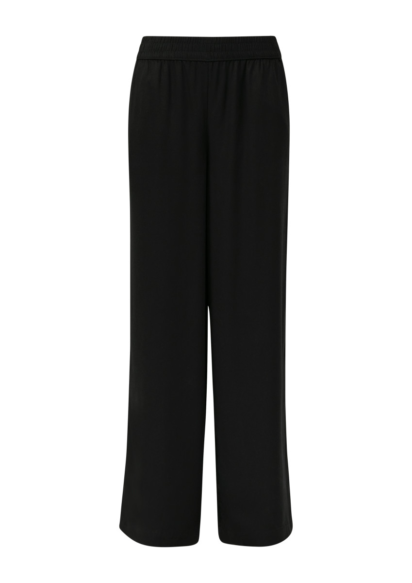 Twillhose mit Wide Leg