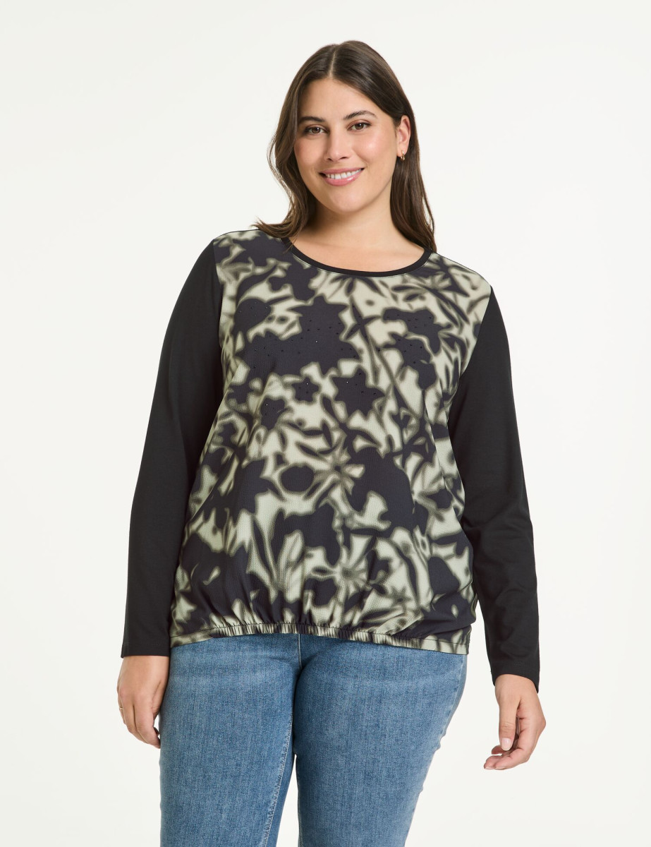 Longsleeve mit Frontprint