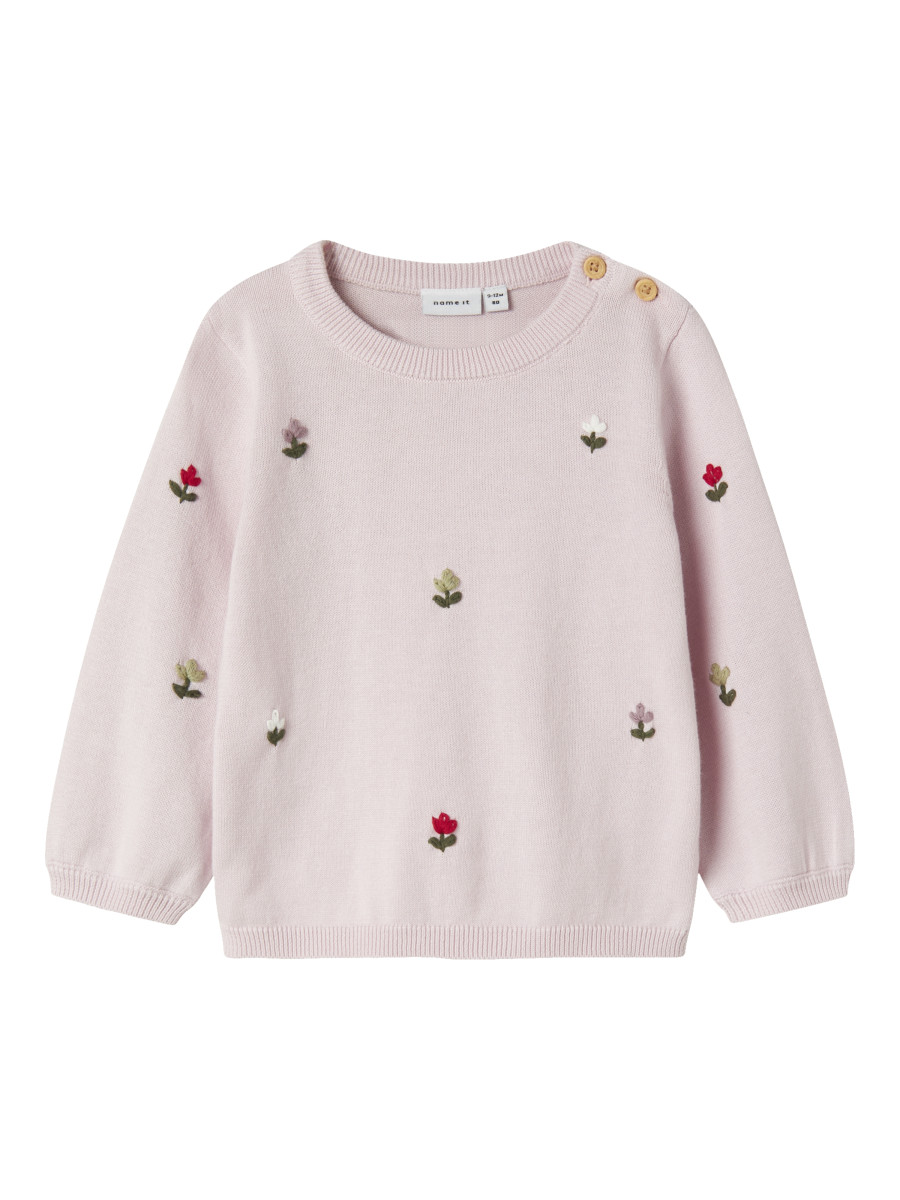 Baby-Mädchen Pullover lila