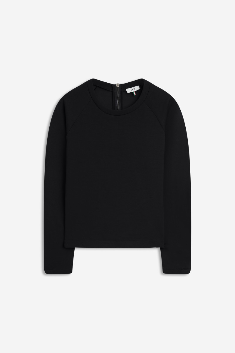 Langarmshirt schwarz