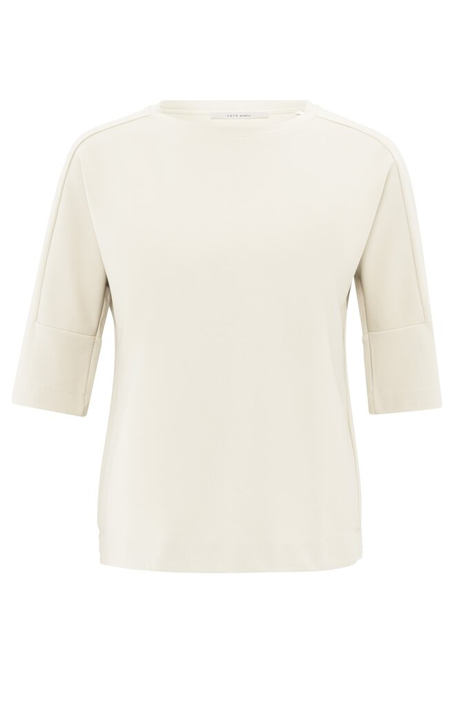 T-Shirt mit Ärmeleinsätzen