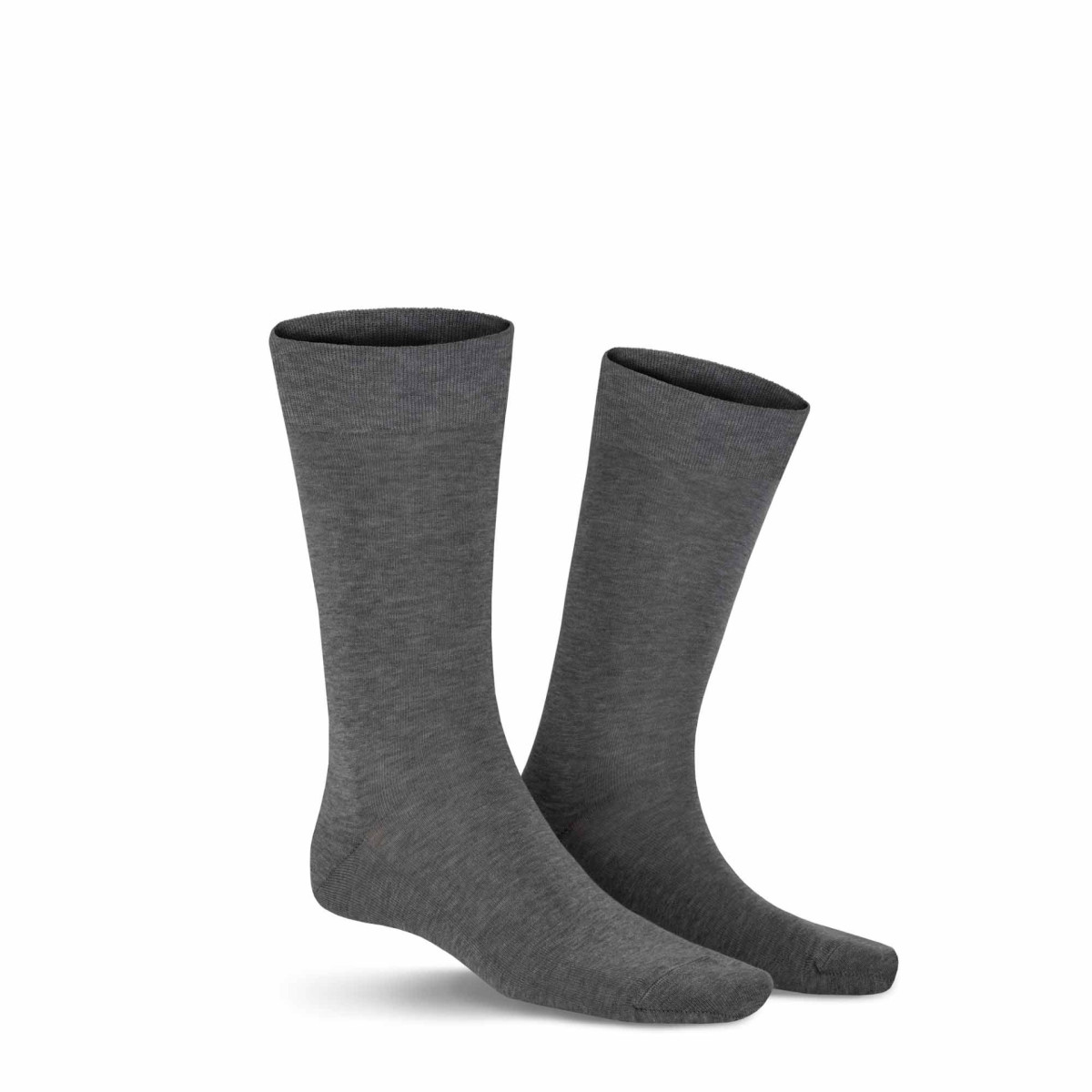 Baumwoll-Socken dunkelgrau