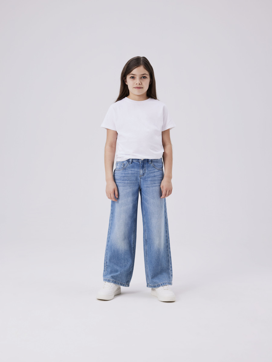 Jeans mit weitem Bein