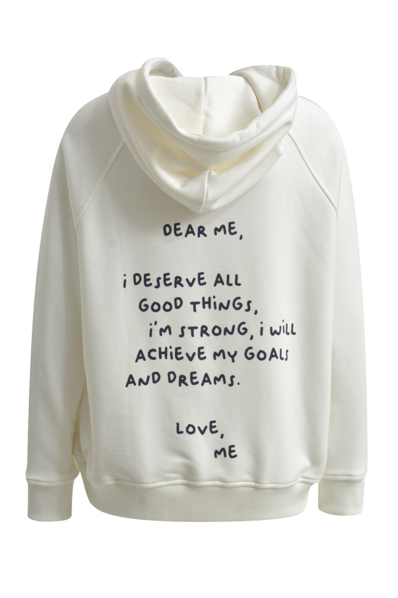 Hoodie mit Rückenprint