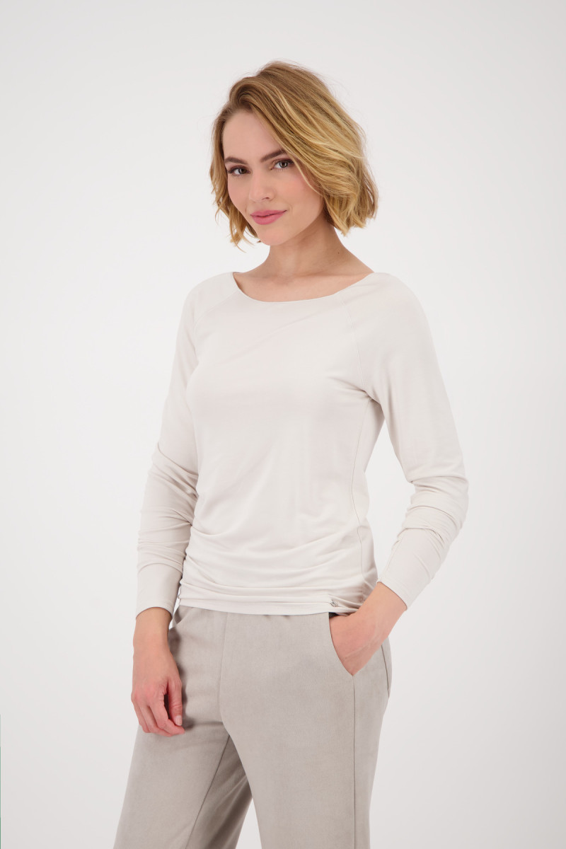 Basic-Langarmshirt