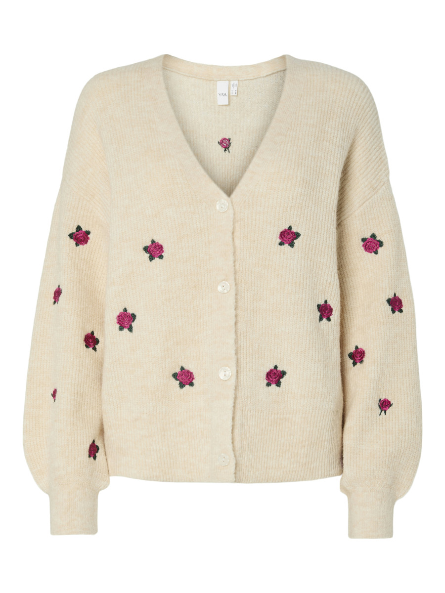 Cardigan mit Stickerei