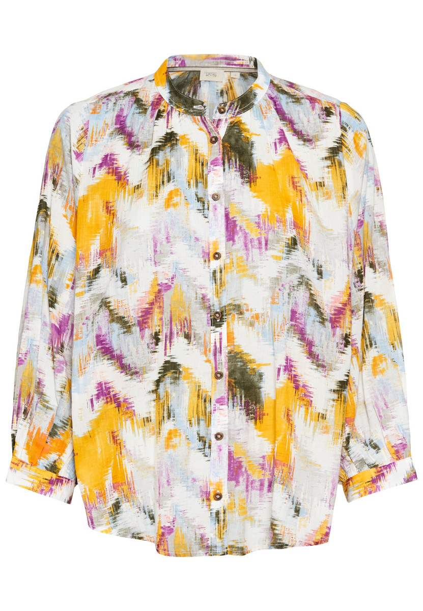 Bluse mit Allover-Print