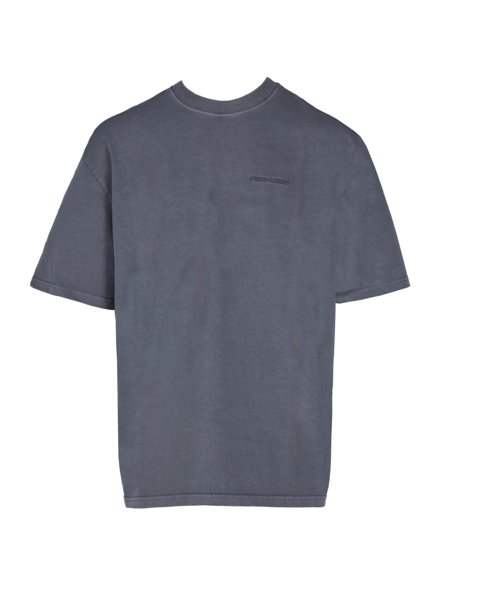 Oversized T-Shirt blau