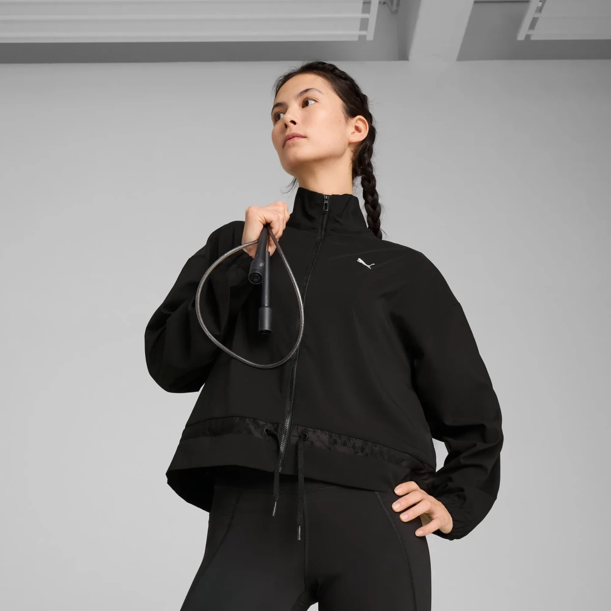 Gewebte Jacke
