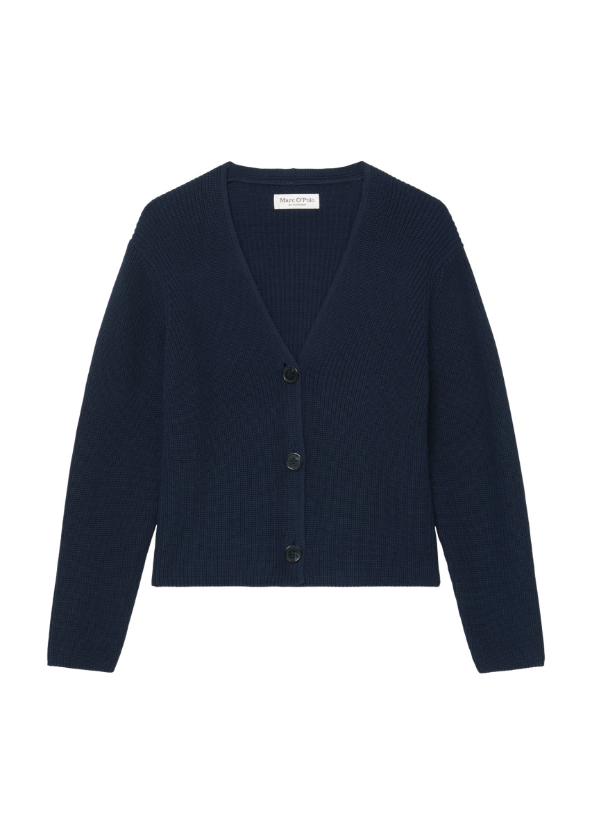 Strickjacke dunkelblau