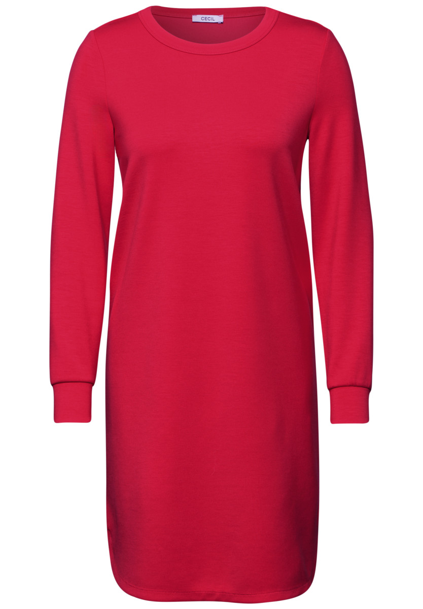 Kleid mit Rundhals