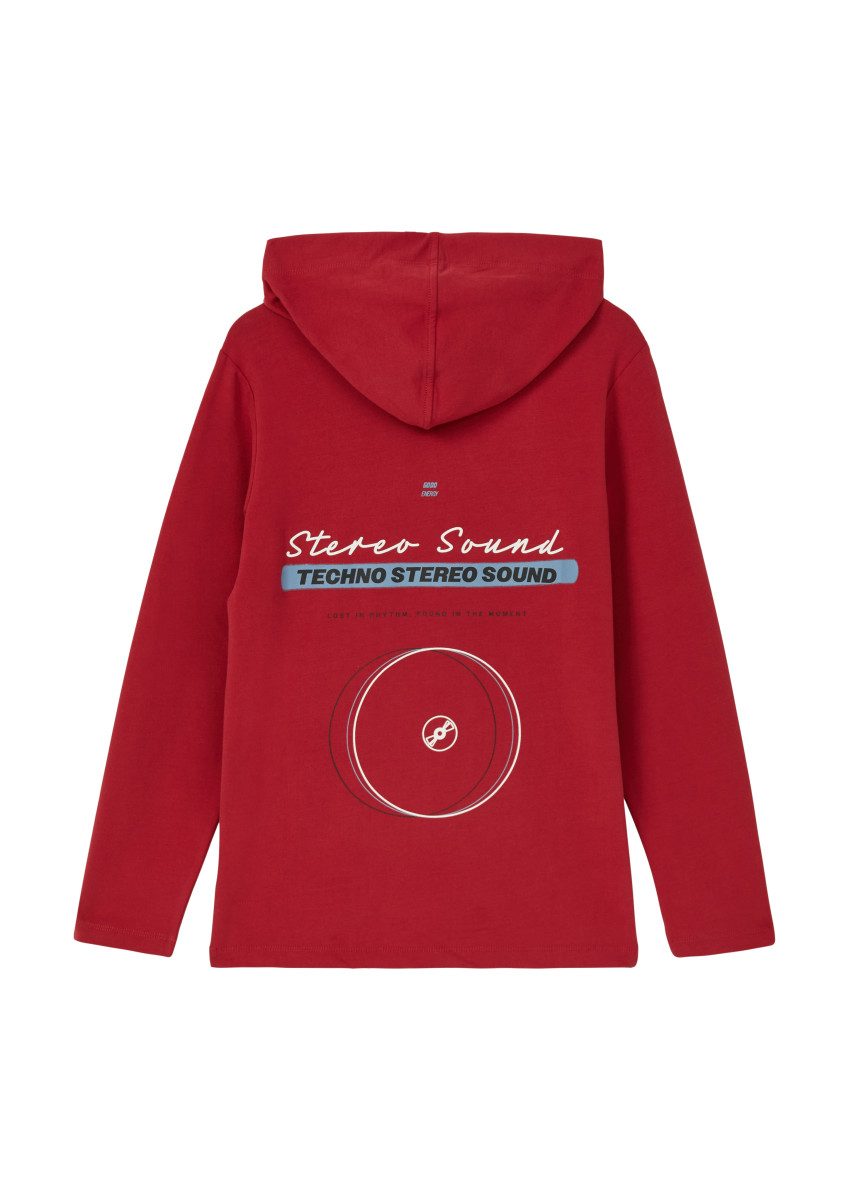 Langarmshirt aus leichtem Sweat
