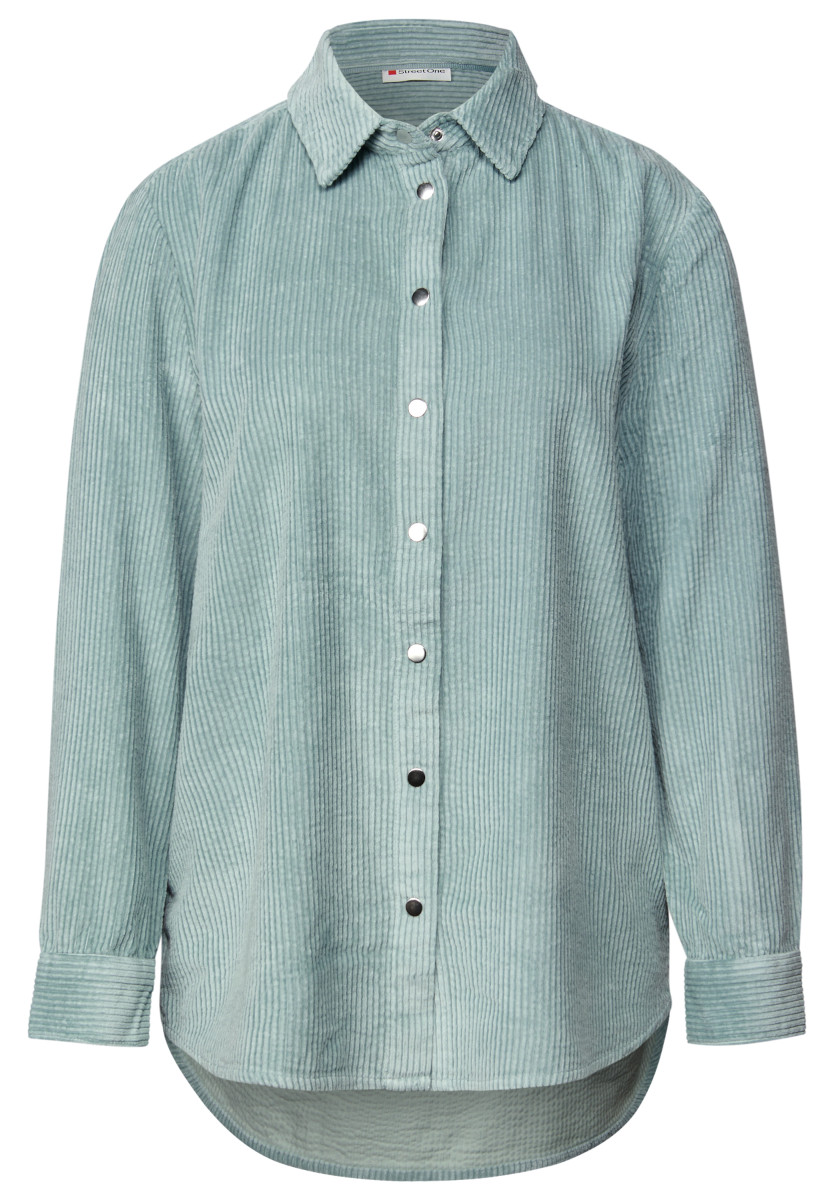 Cord Longbluse