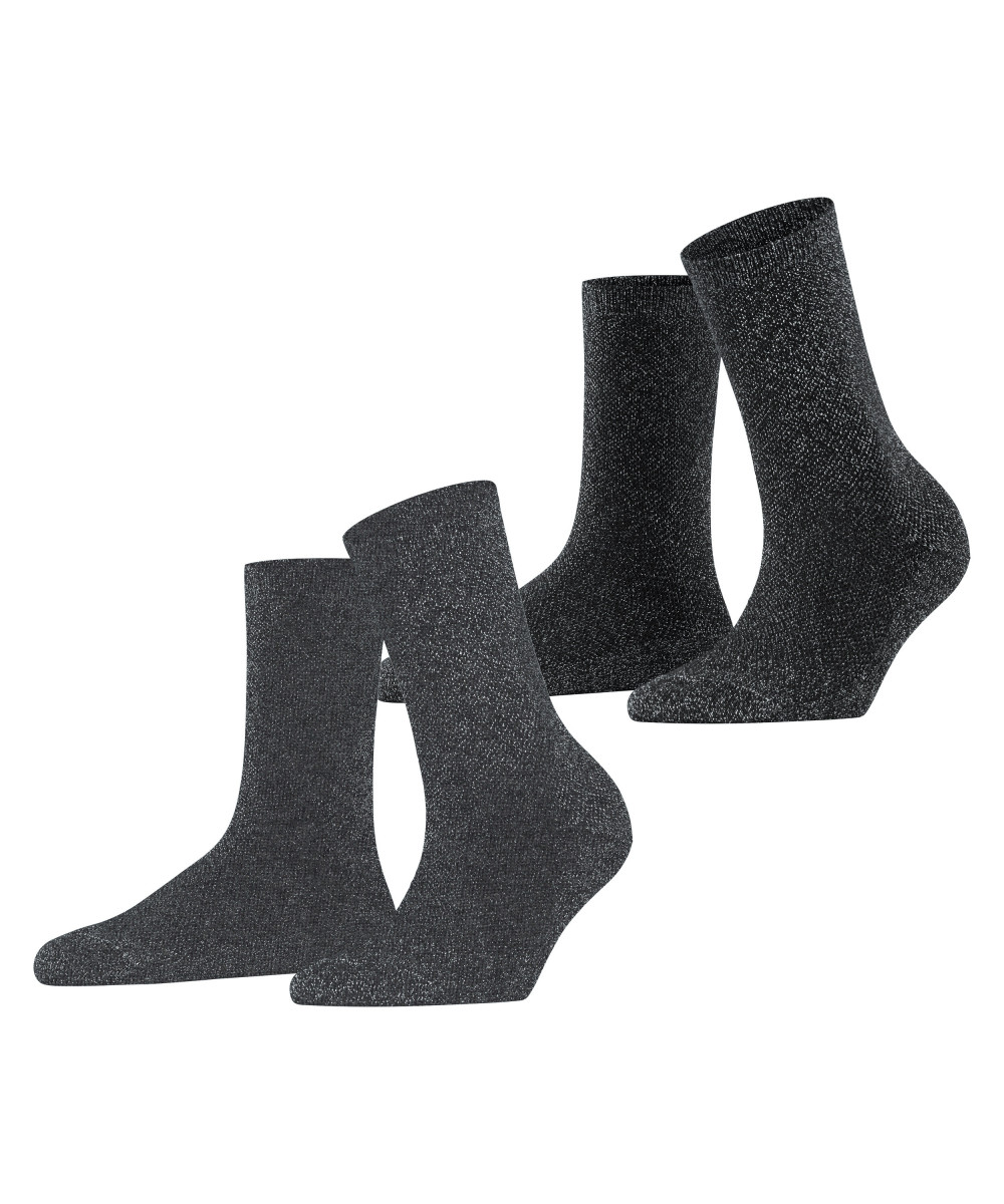 2er-Pack Socken dunkelgrau