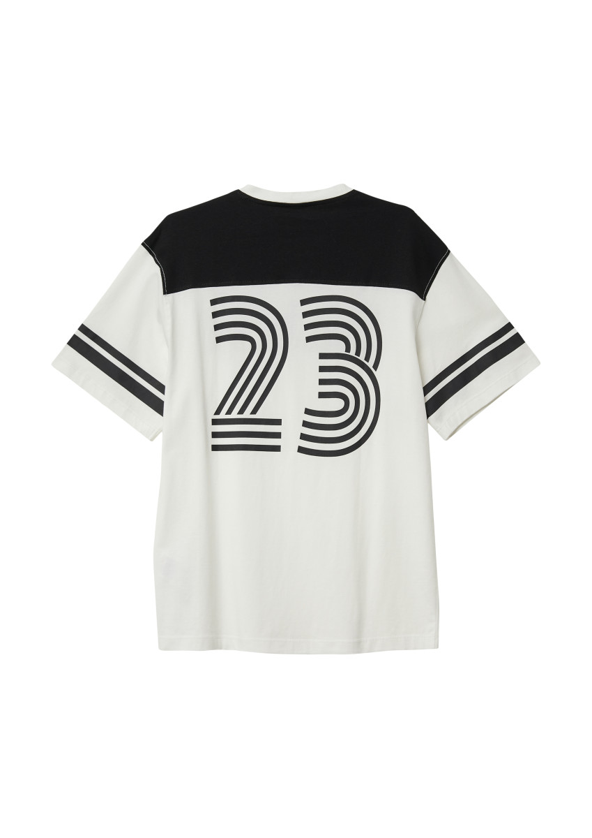 Oversize-Shirt im Trikot-Style