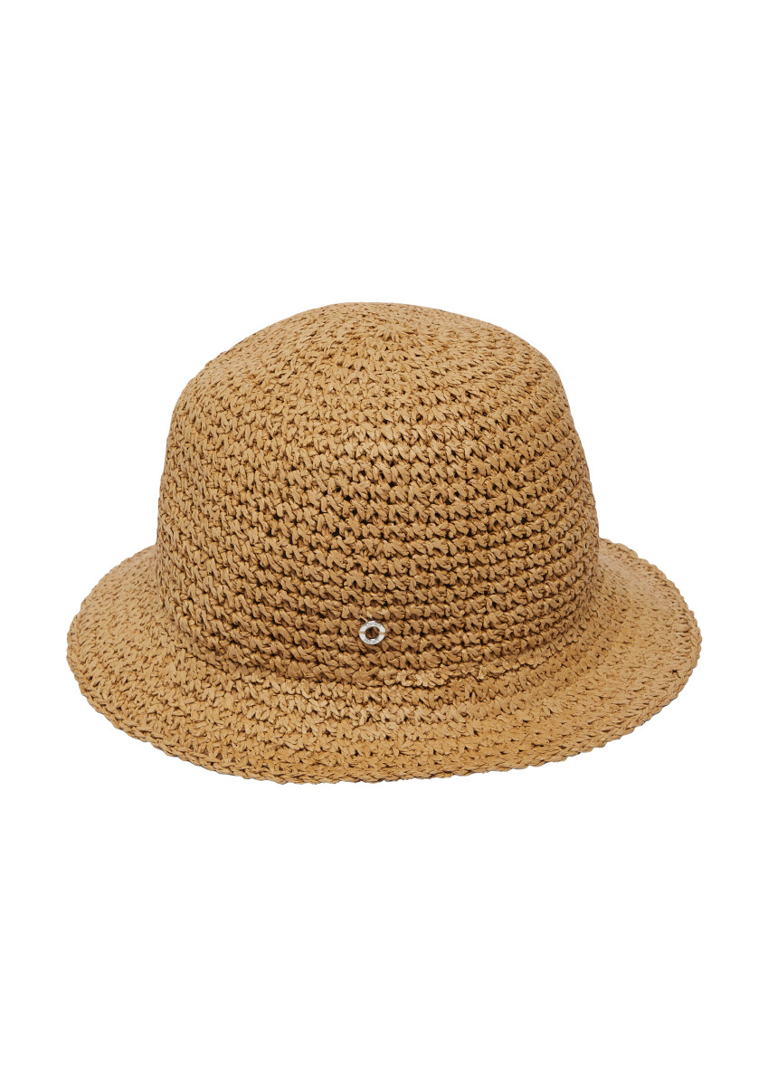Hut aus Raffia braun