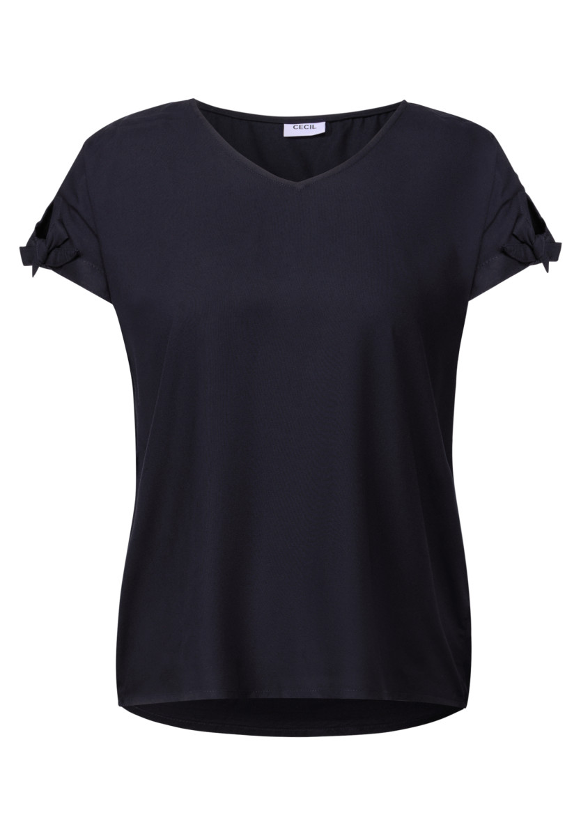 Blusenshirt dunkelblau