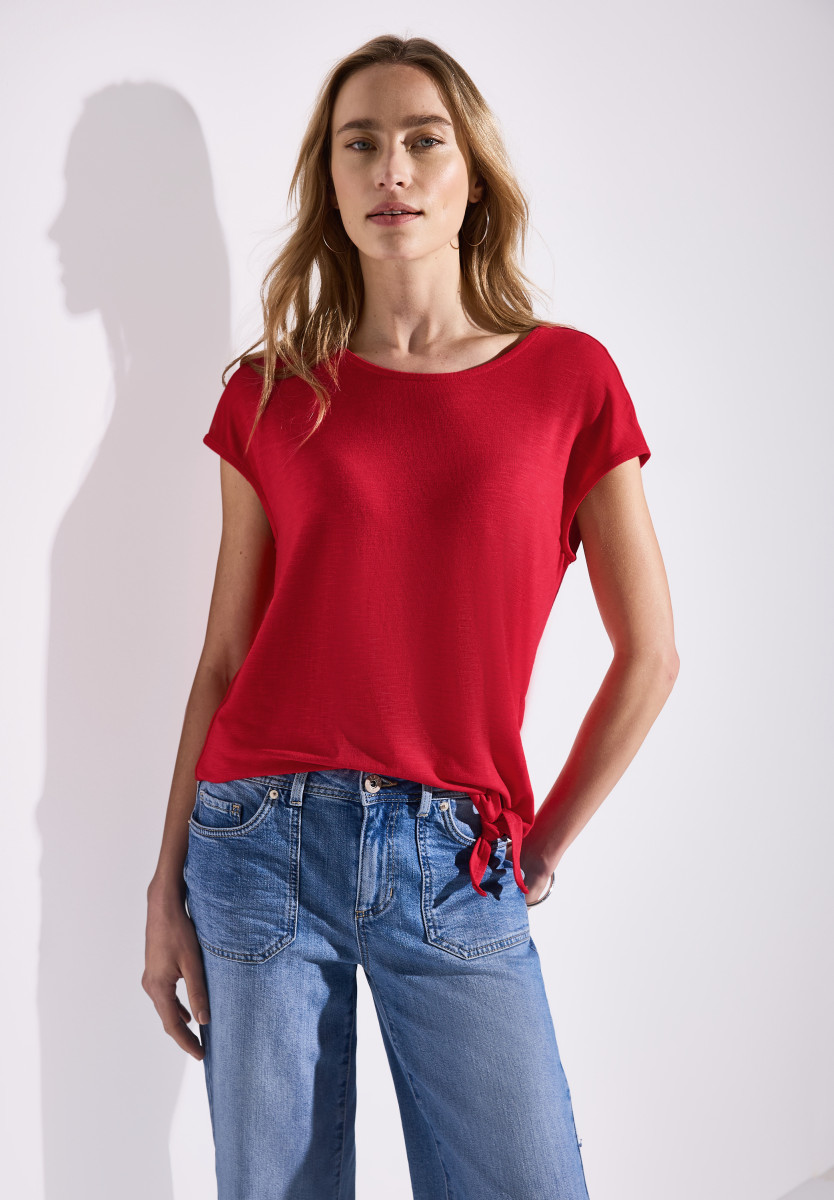 Shirt mit Knotendetail