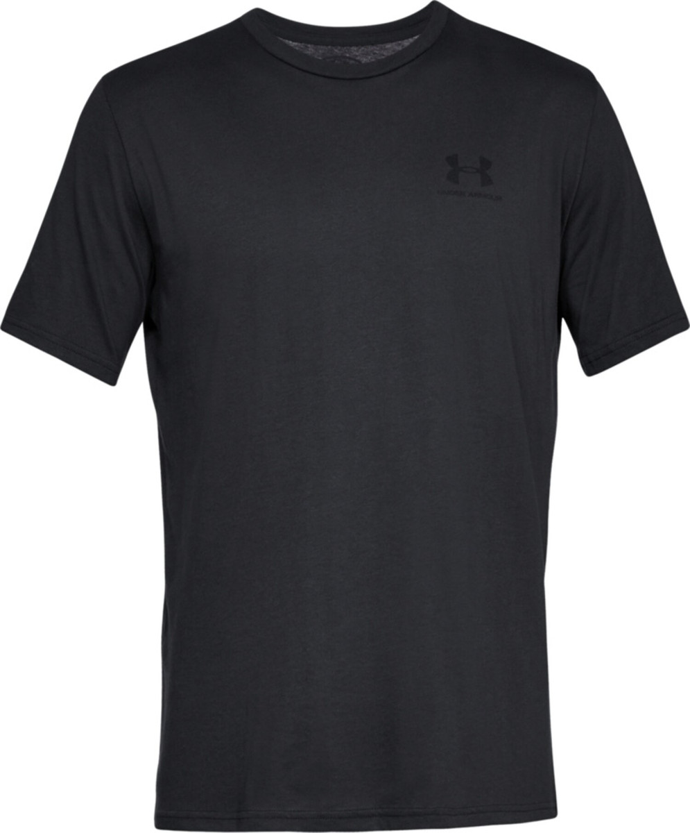 T-Shirt mit Logo schwarz