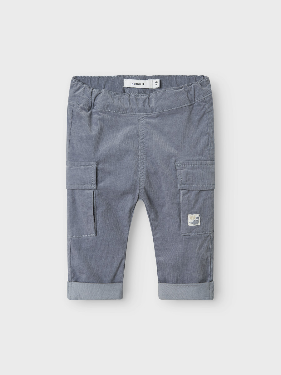 Hose mit Tapered Fit hellblau