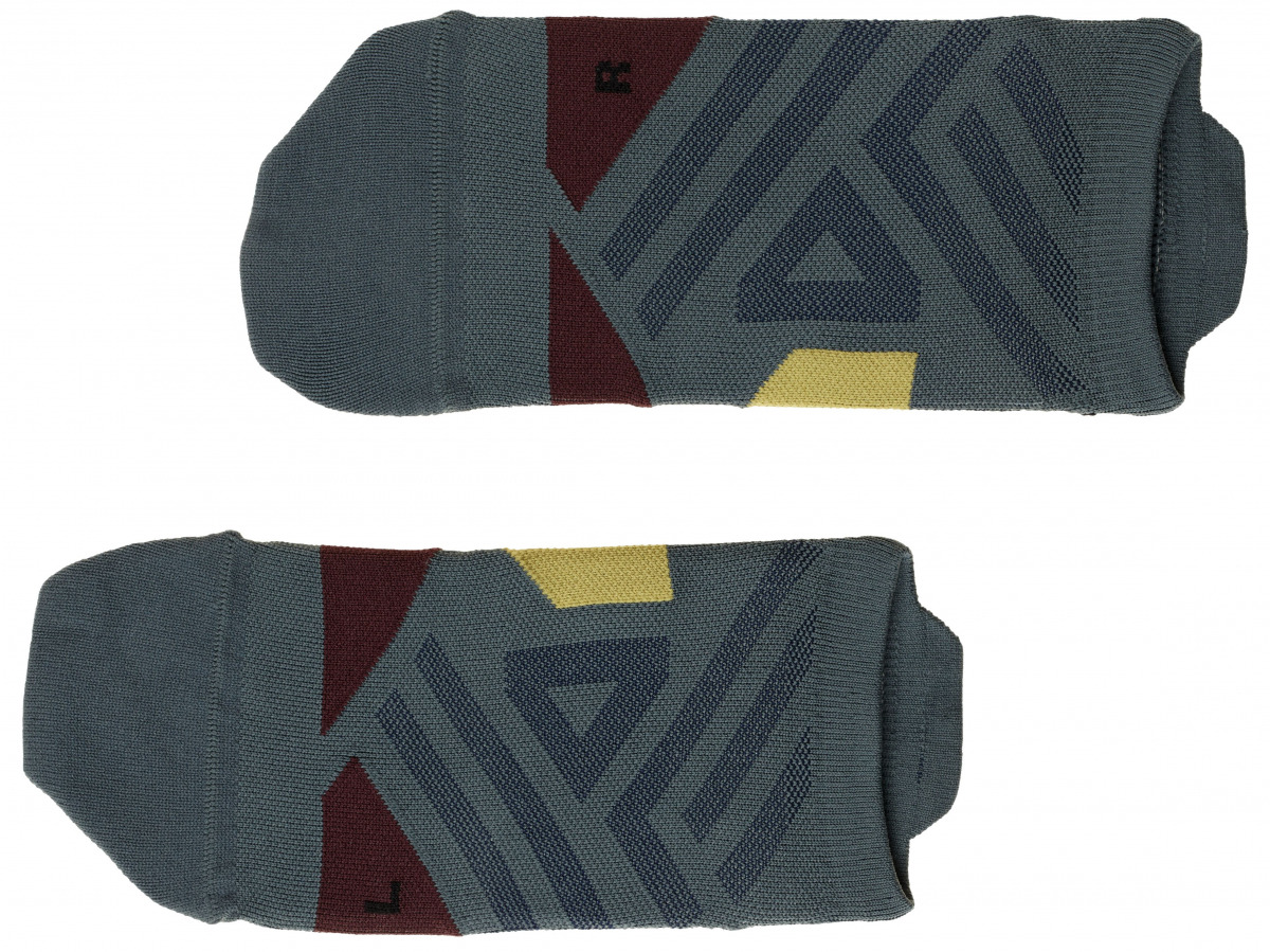 Niedrige Laufsocken "Low Sock" grau