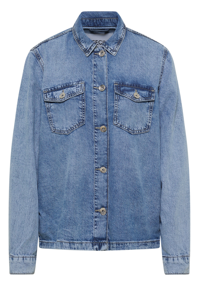 Jeans-Hemd