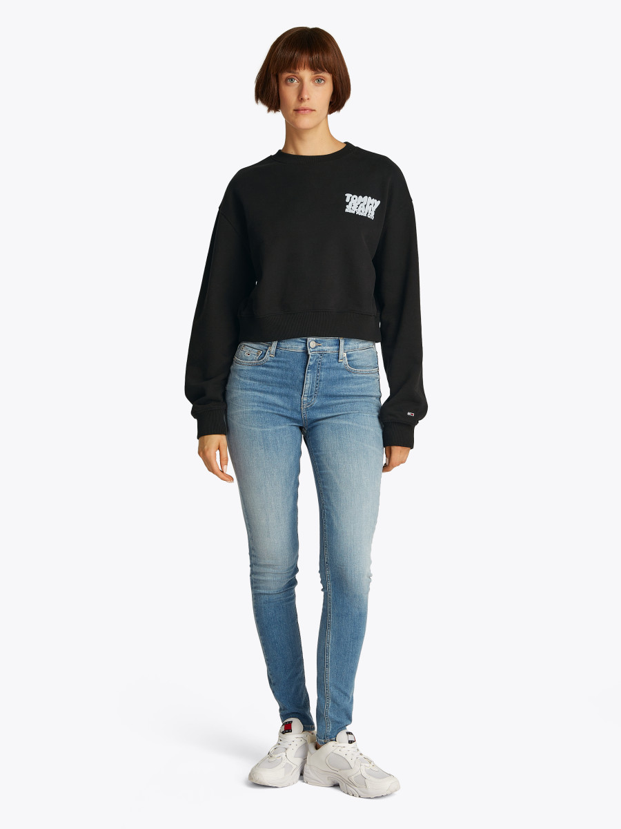 Sweatshirt schwarz