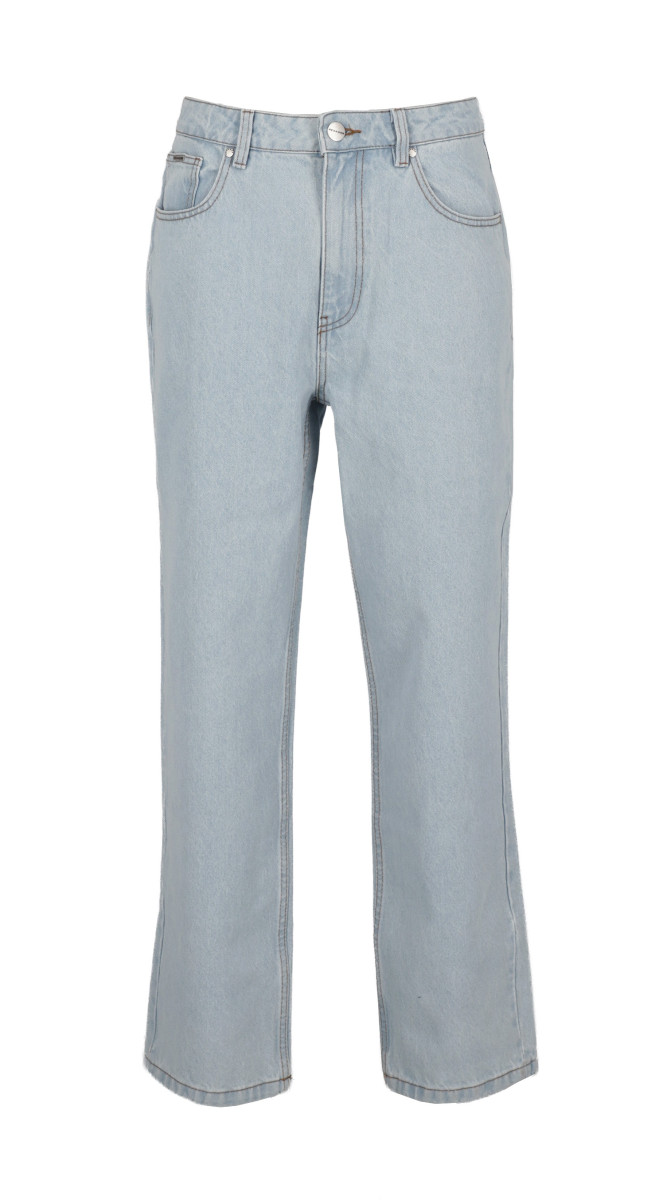 Baggy-Jeans hellblau