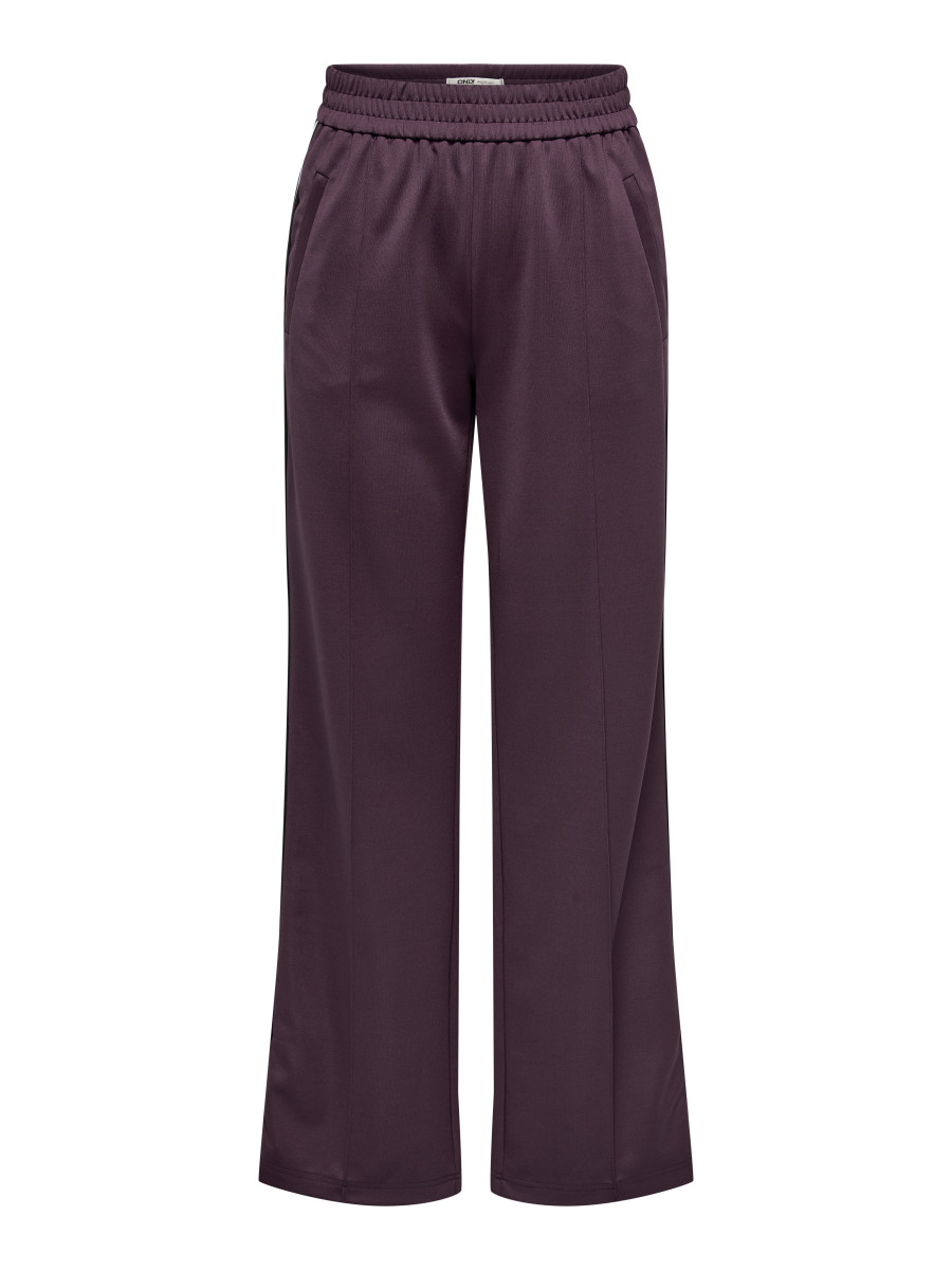 Stoffhose mit weitem Bein